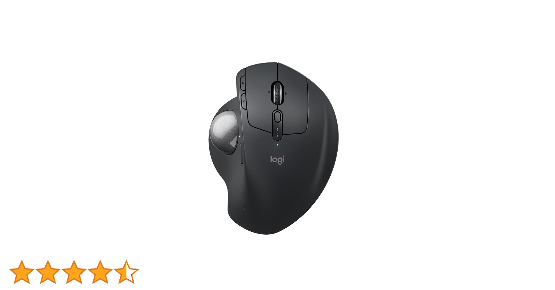Logitech MX Ergo S Advanced Wireless Trackball Mouse, USB-C